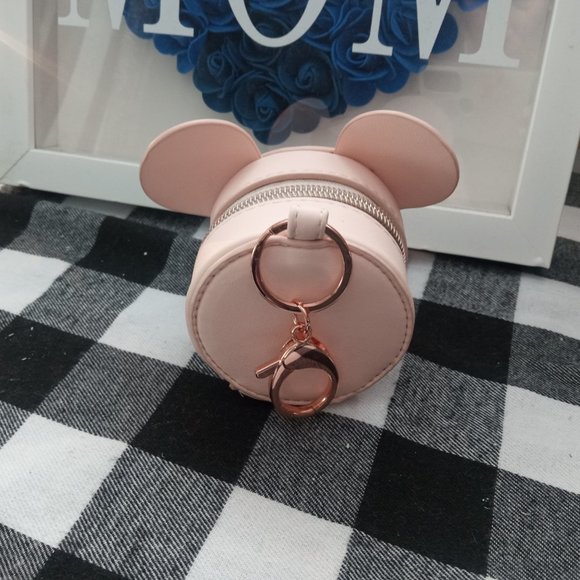 Minnie Mouse Pacifier Case Keychain - Picture 3 of 5